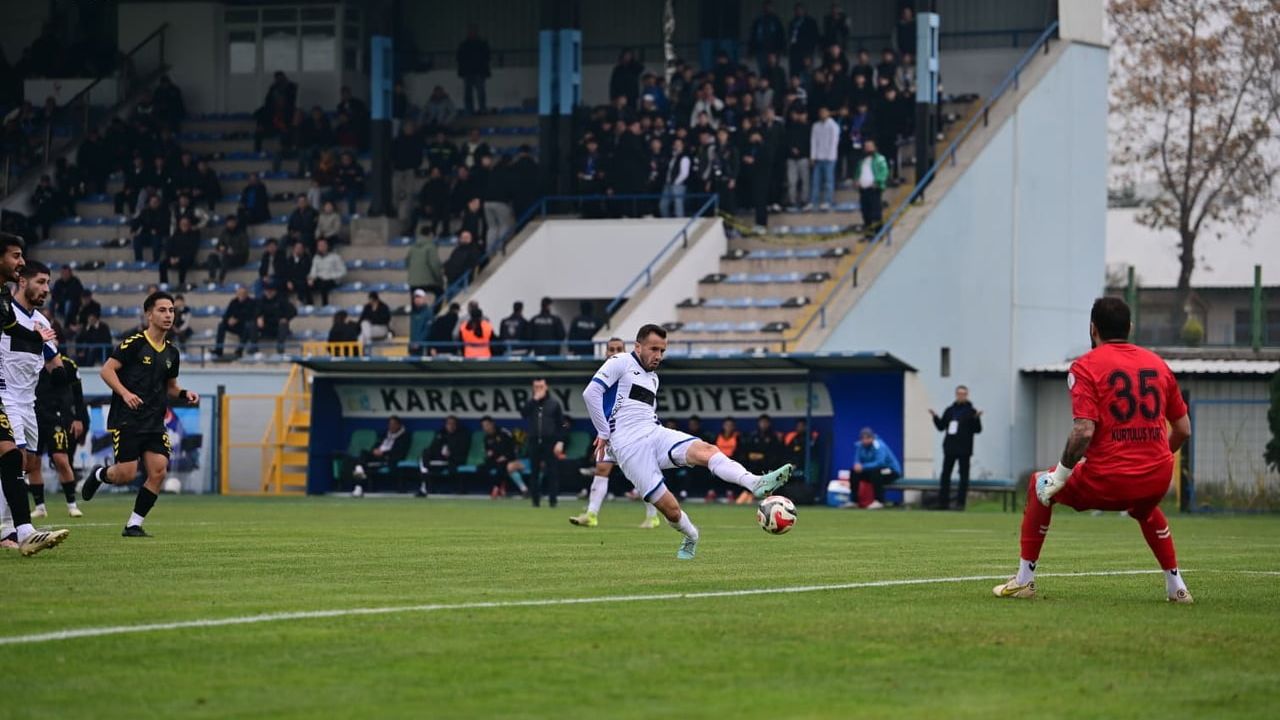 Nesine 2. Lig 17. Hafta: Karacabey Belediyespor 3-1 Beykoz Anadoluspor