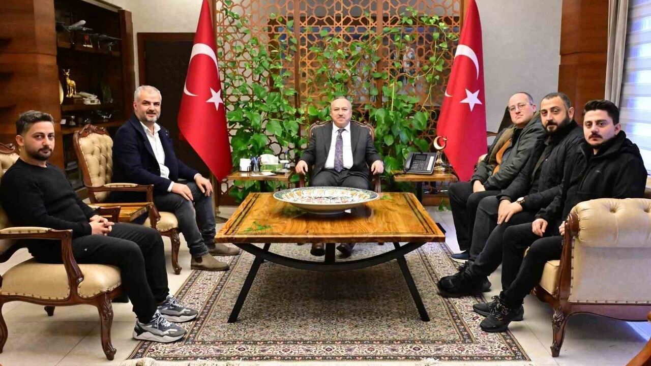 Nevşehir Valisi Ali Fidan, Düzceli gazetecileri kabul etti