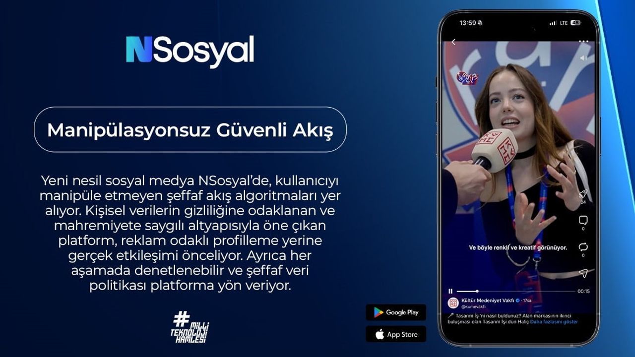 NSosyal 1,7 milyon kullanıcıyı aştı: Milli yazılım ve yeni özelliklerle platform yenilendi