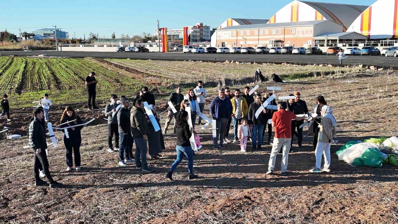 Nusaybin'de İlk Model Uçak Uygulamalı Test Etkinliği Düzenlendi