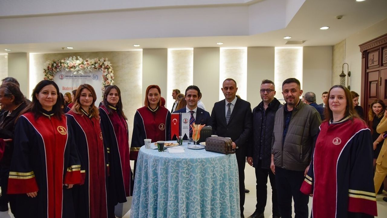 OMÜ, 182 akademisyenin akademik yükseltmelerini törenle tebrik etti