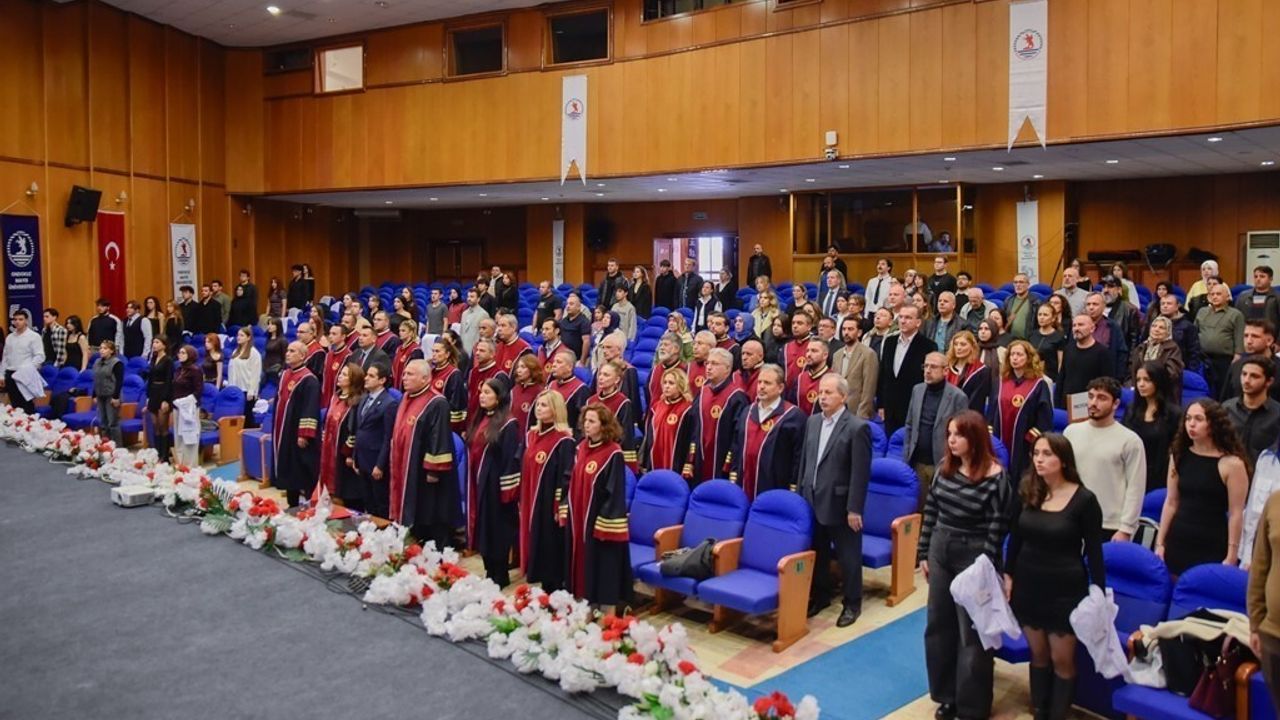 OMÜ Veteriner Fakültesi'nde 13. Beyaz Önlük Töreni: 66 Öğrenci Mesleğe İlk Adımını Attı