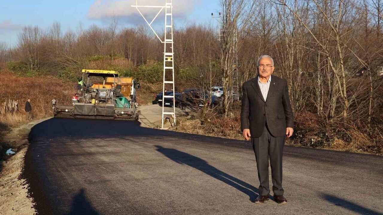 Ordu'da 6,5 yılda 2 bin 600 kilometre asfalt ve beton yol yapıldı