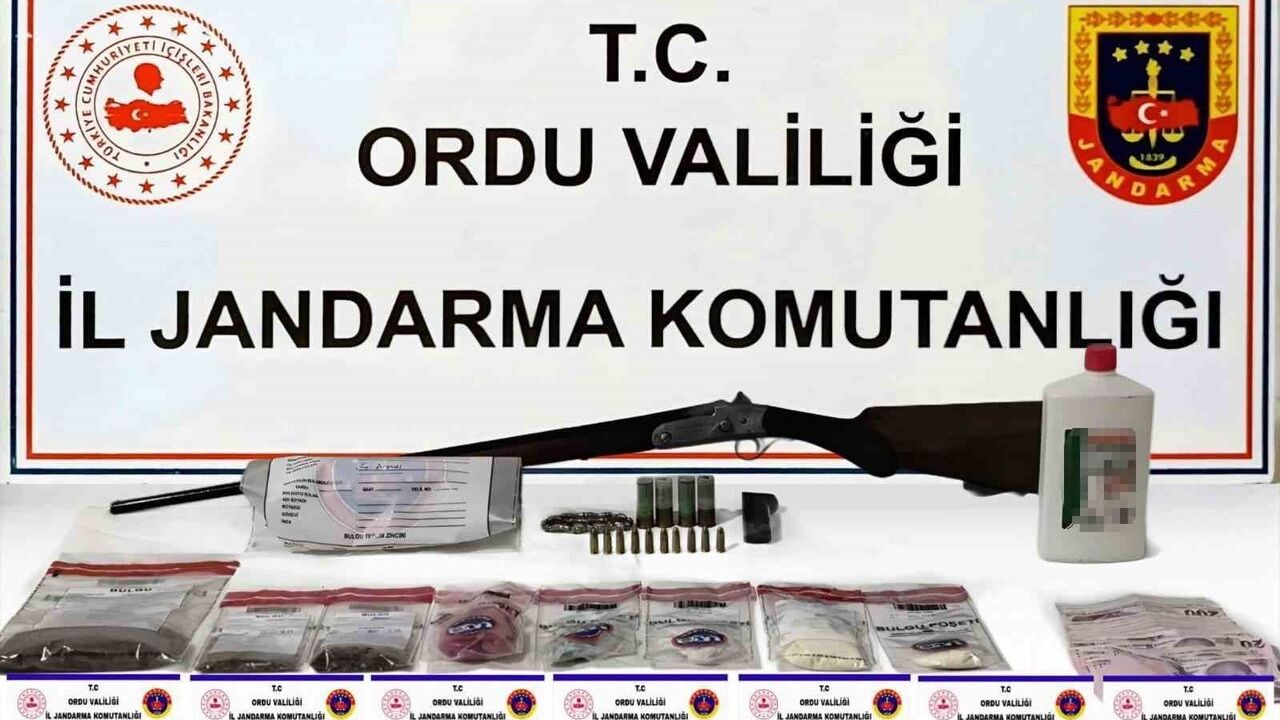 Ordu Jandarma Denetimlerinde 19 Şüpheli Tutuklandı