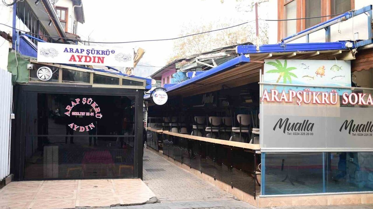 Osmangazi Belediyesi, Arap Şükrü Sokağı'nda Kaçak Eklentileri Kaldırdı