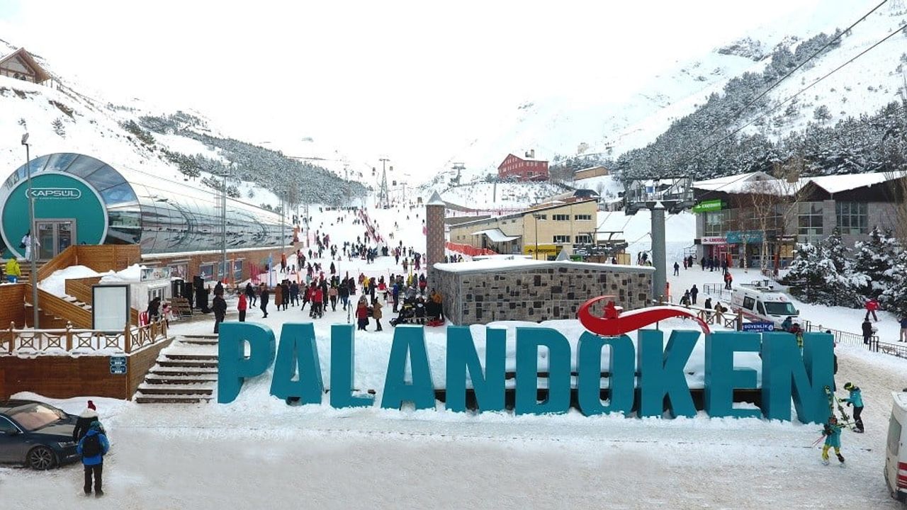 Palandöken'de kar kalınlığı 2 metreyi aştı — Meteoroloji verileri kayak merkezlerindeki kar derinliklerini paylaştı