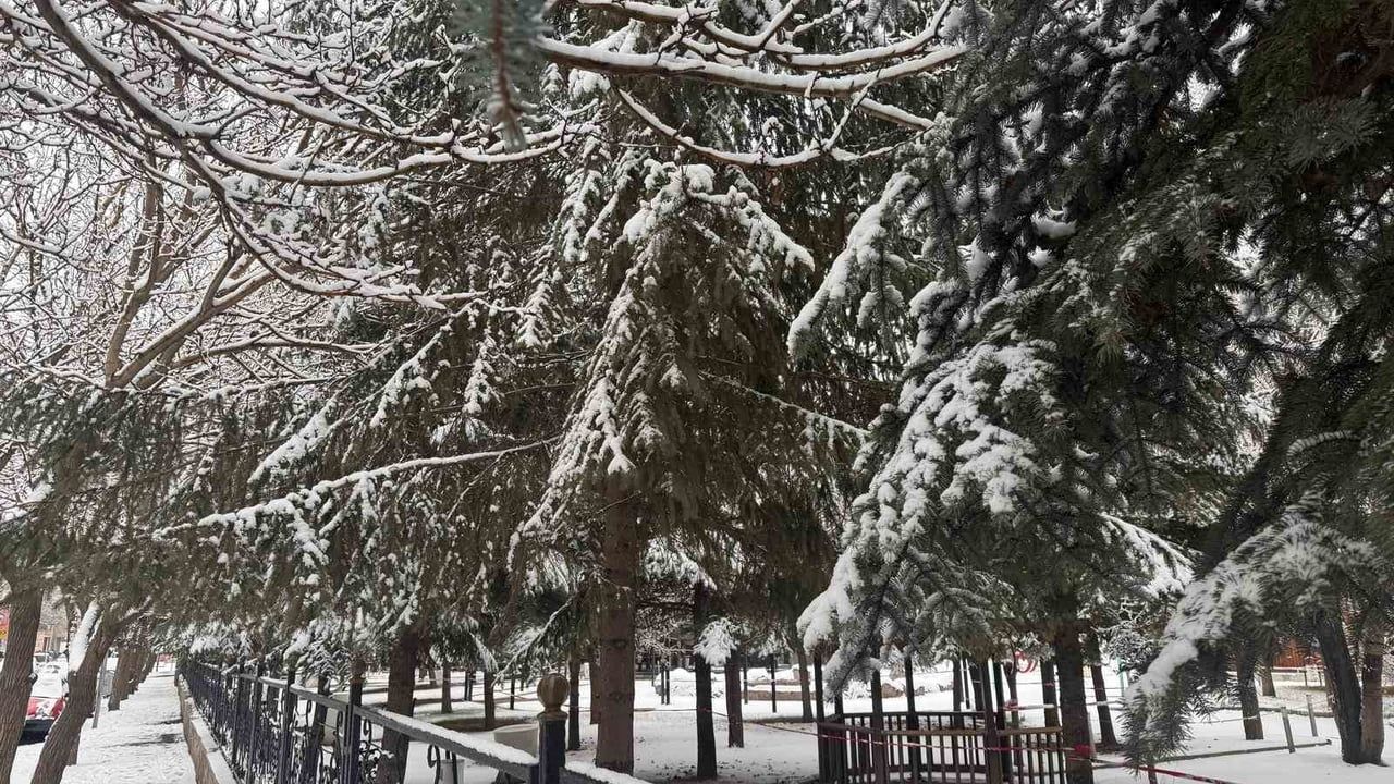 Patnos'ta beklenen kar yağışı etkili oldu: İlçe merkezi 5 cm, yüksek kesimler 50-60 cm'e ulaştı
