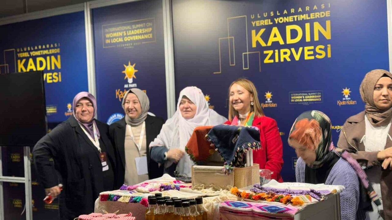 Pazaryeri'nin kadın üretimleri İstanbul'daki 'Kadınla Yükselen Şehirler' zirvesinde ilgi gördü
