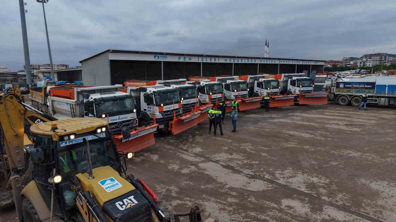 Pendik kışa hazır: Belediye ekipleri teyakkuzda