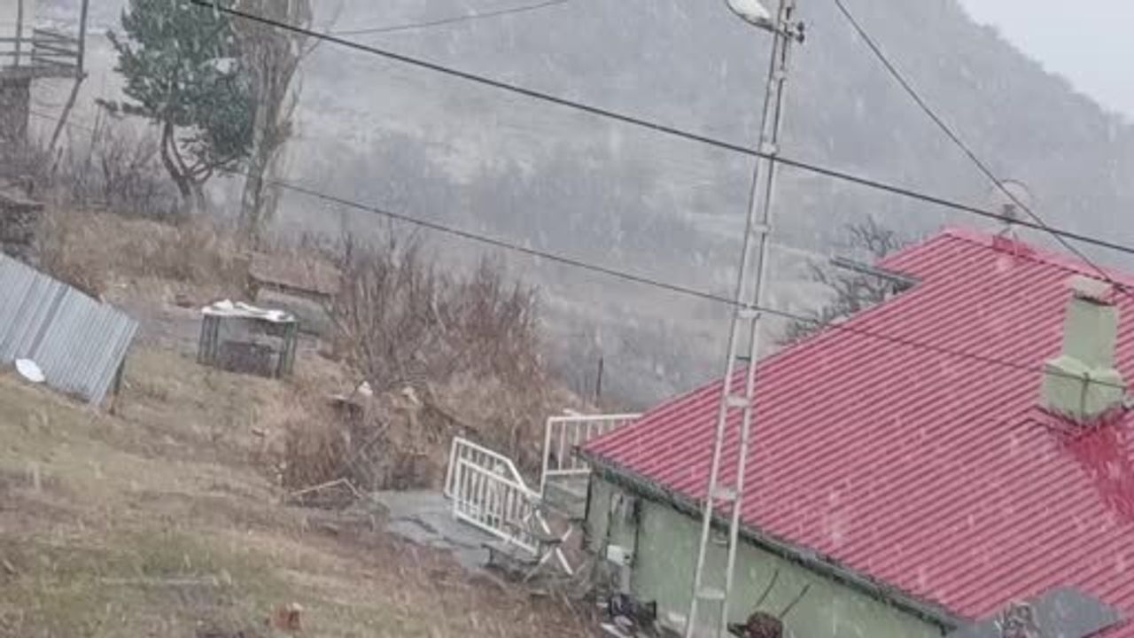 Posof’ta kar yağışı hayatı olumsuz etkiliyor