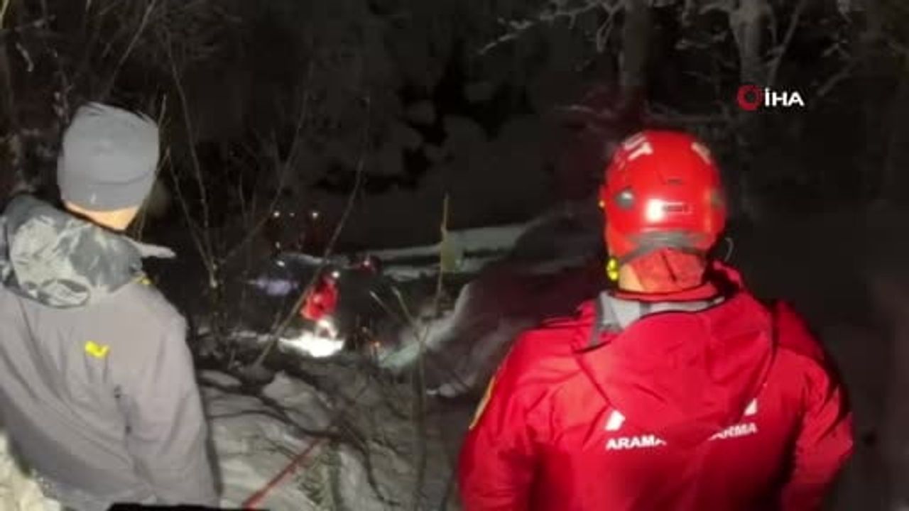 Rize Fındıklı’da kaybolan iki kişinin trafik kazasında hayatını kaybettiği belirlendi