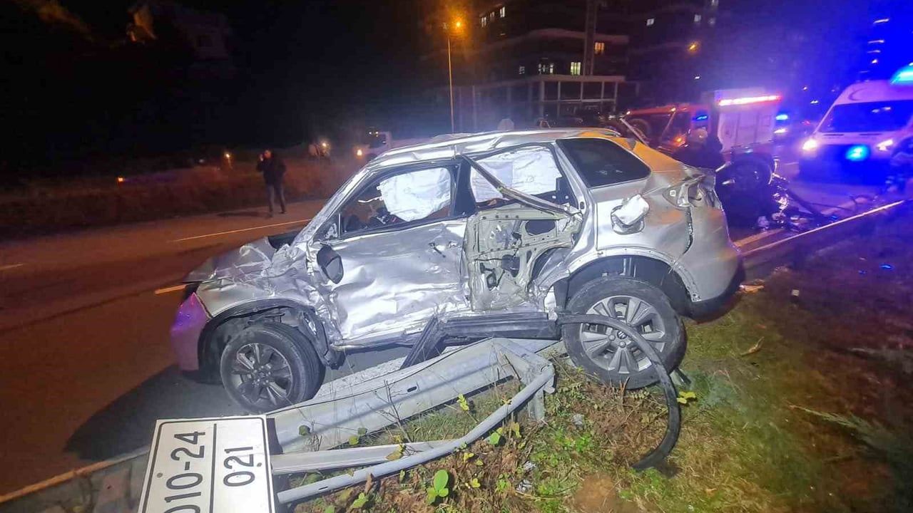 Rize Fındıklı'da Trafik Kazası: 5 Kişi Yaralandı