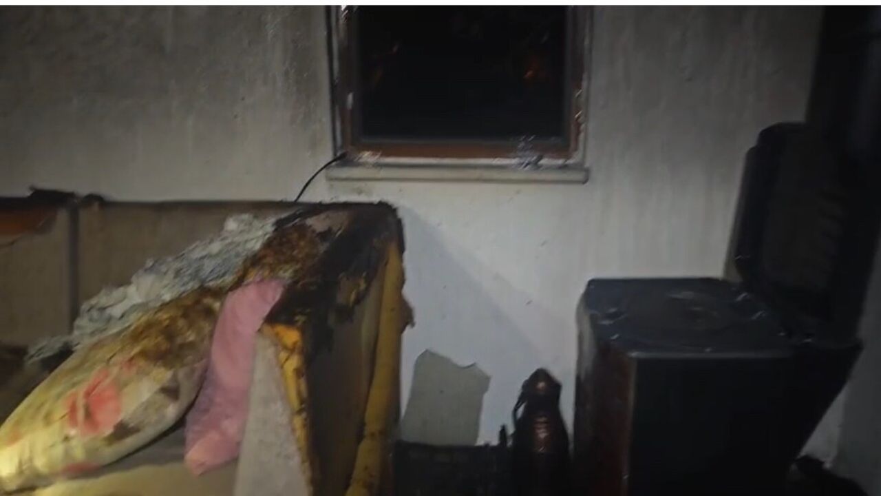 Safranbolu'da villanın müştemilatında çıkan yangın itfaiye ekipleri tarafından söndürüldü