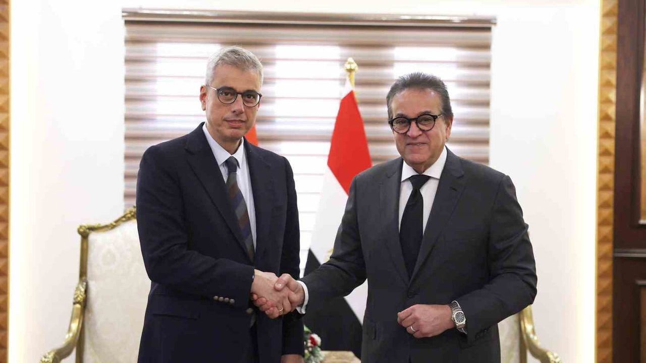 Sağlık Bakanı Kemal Memişoğlu Kahire'de Mısır Sağlık Bakanı Khaled Atef Abdelghaffar ile görüştü