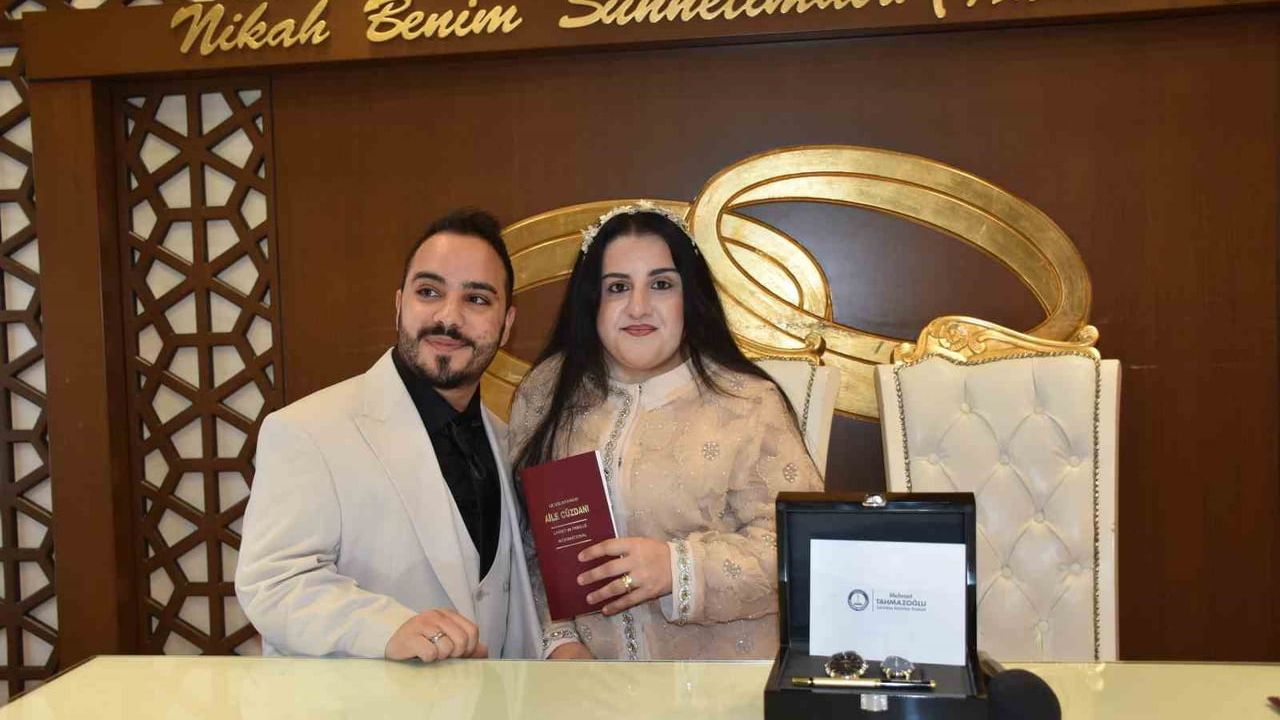 Şahinbey Belediyesi 2025'te de Türkiye'nin en fazla nikah kıyan ilçesi oldu