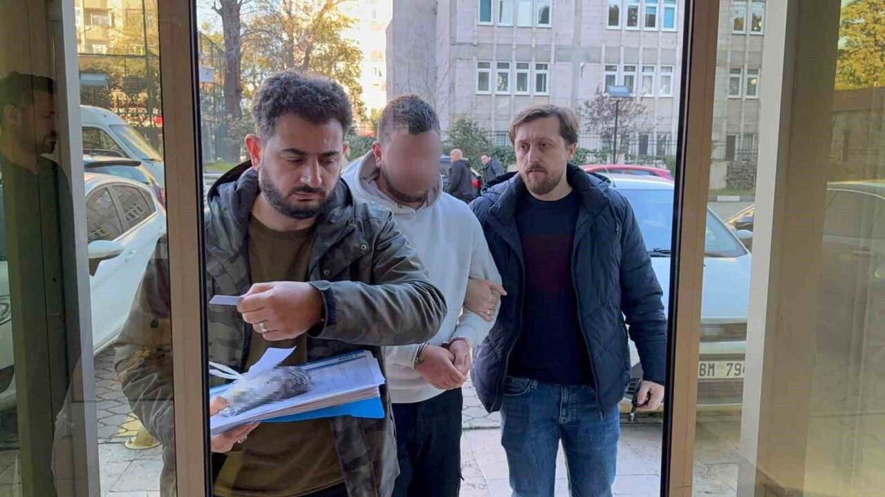 Samsun Canik'te tüfekli saldırı: 2 hafif yaralı, şüpheli adliyeye sevk edildi