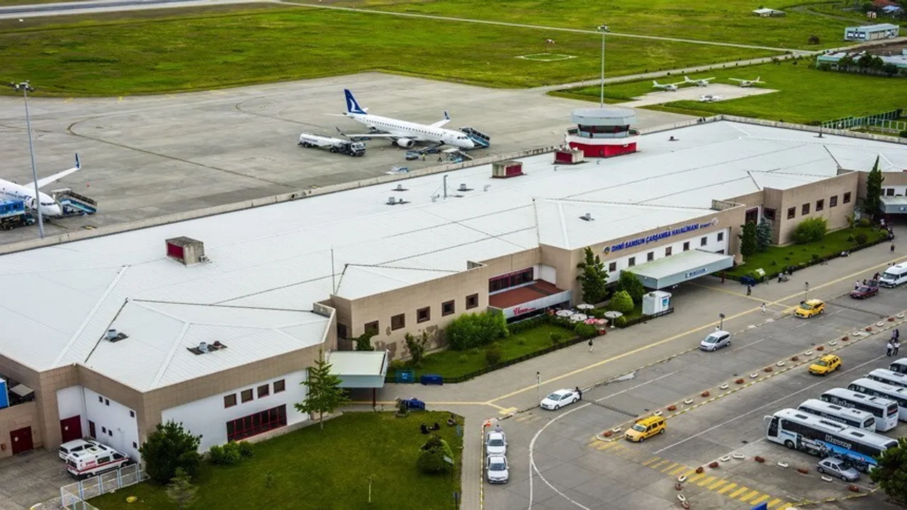 Samsun Çarşamba Havalimanı 11 ayda 1 milyon 457 bin 979 yolcuya hizmet verdi