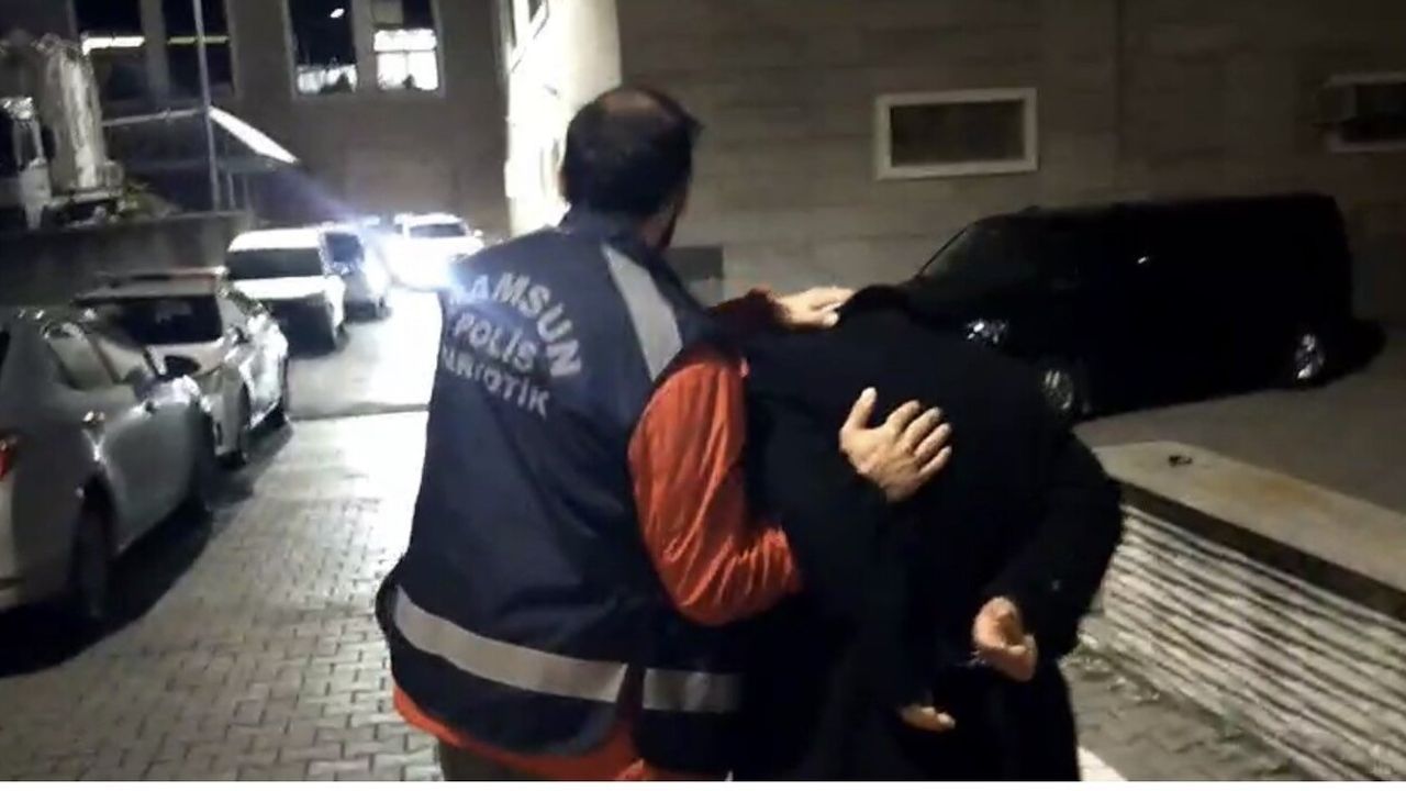 Samsun’da 12 yıl 6 ay kesinleşmiş hapis cezası bulunan hükümlü narkotik ekiplerince yakalandı