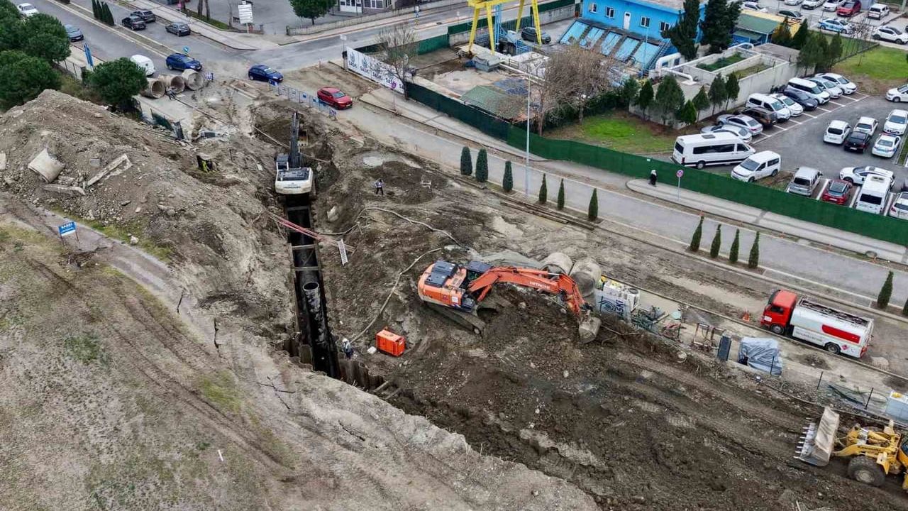 Samsun’da Atakum Atık Su Kolektör Hattı TM2 Terfi Merkezi’ne bağlanıyor