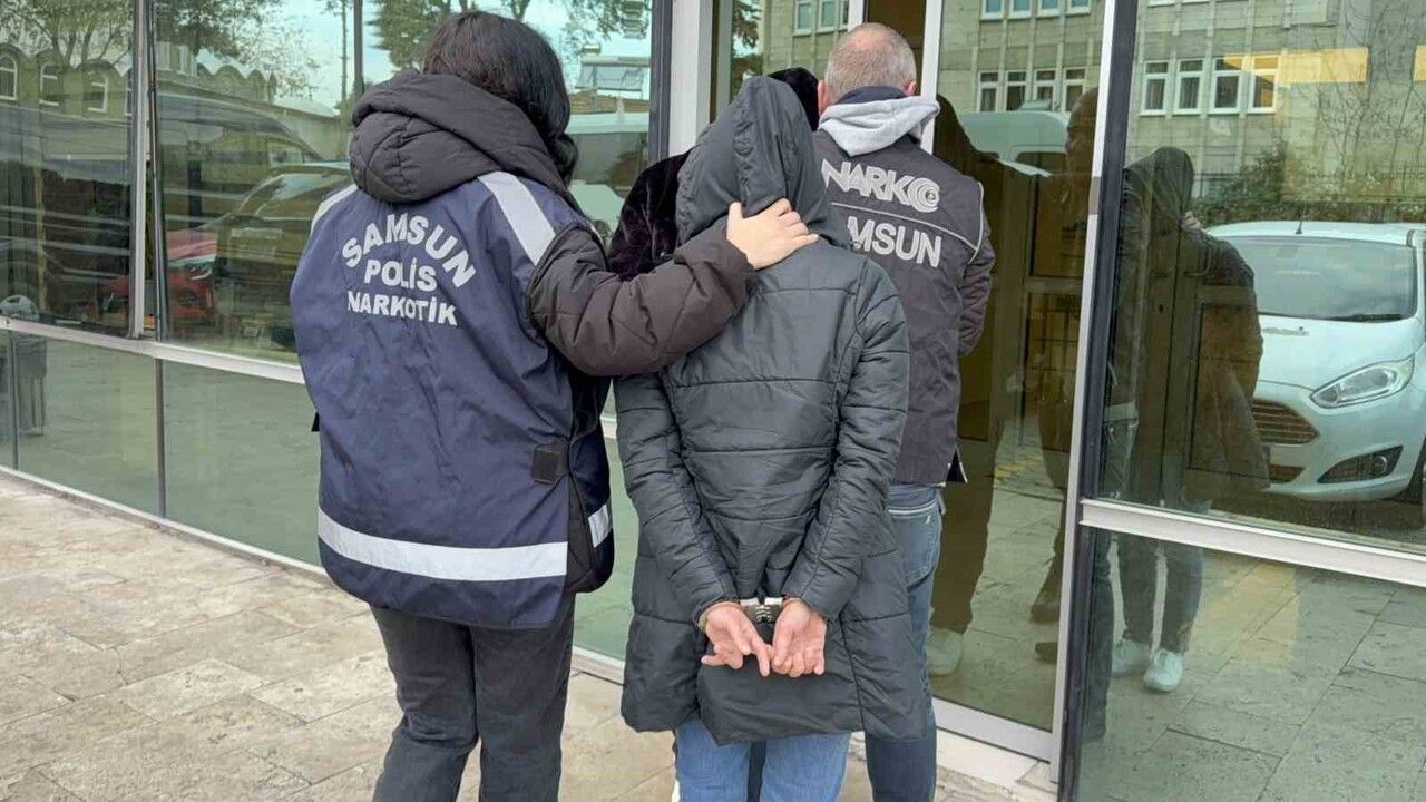 Samsun'da iki uyuşturucu operasyonu: 1'i kadın 2 kişi gözaltına alındı