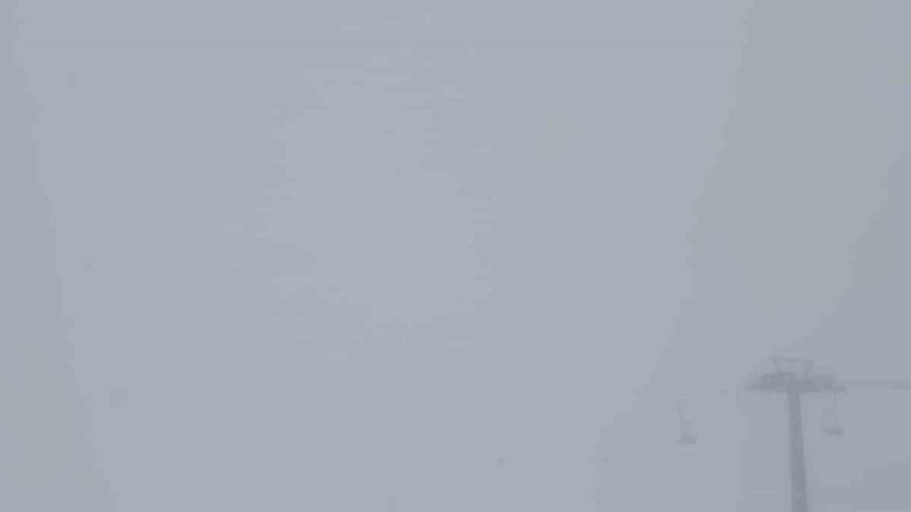 Samsun'da Ladik Akdağ ve Atakum Kocadağ karla kaplandı — Kayak merkezinde yaklaşık 10 cm