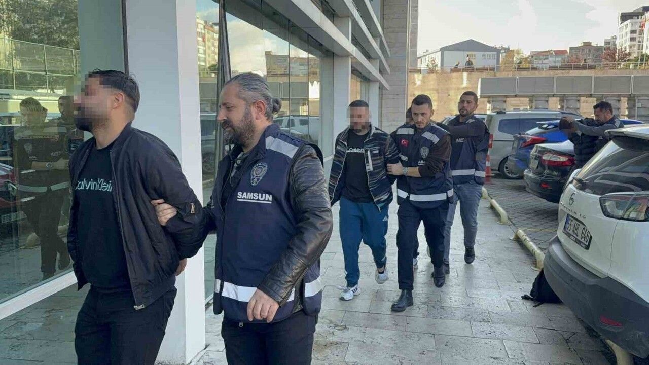Samsun'da silahlı saldırı: 7 şüpheli adliyeye sevk edildi