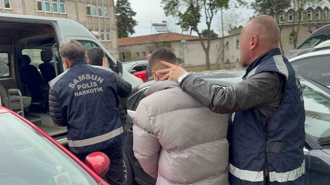 Samsun’da uyuşturucu operasyonu: 2 şüpheli tutuklandı