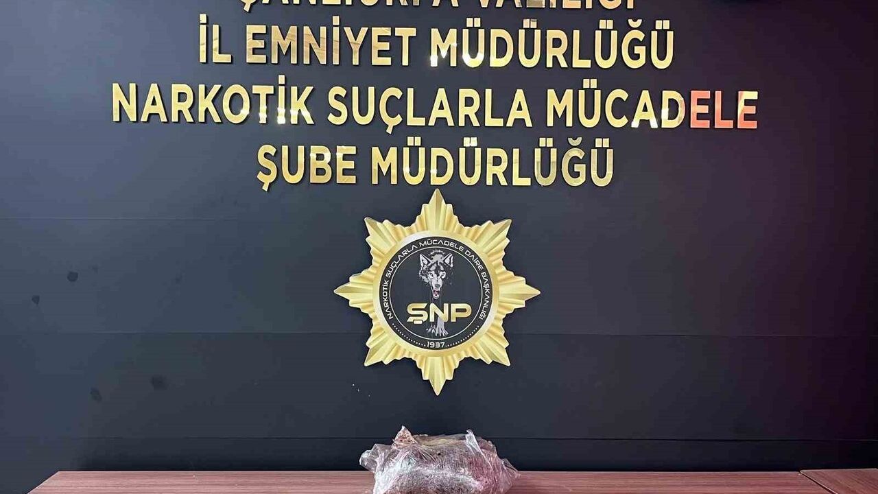 Şanlıurfa'da 2 kilo 150 gram skunk ele geçirildi; şüpheli tutuklandı