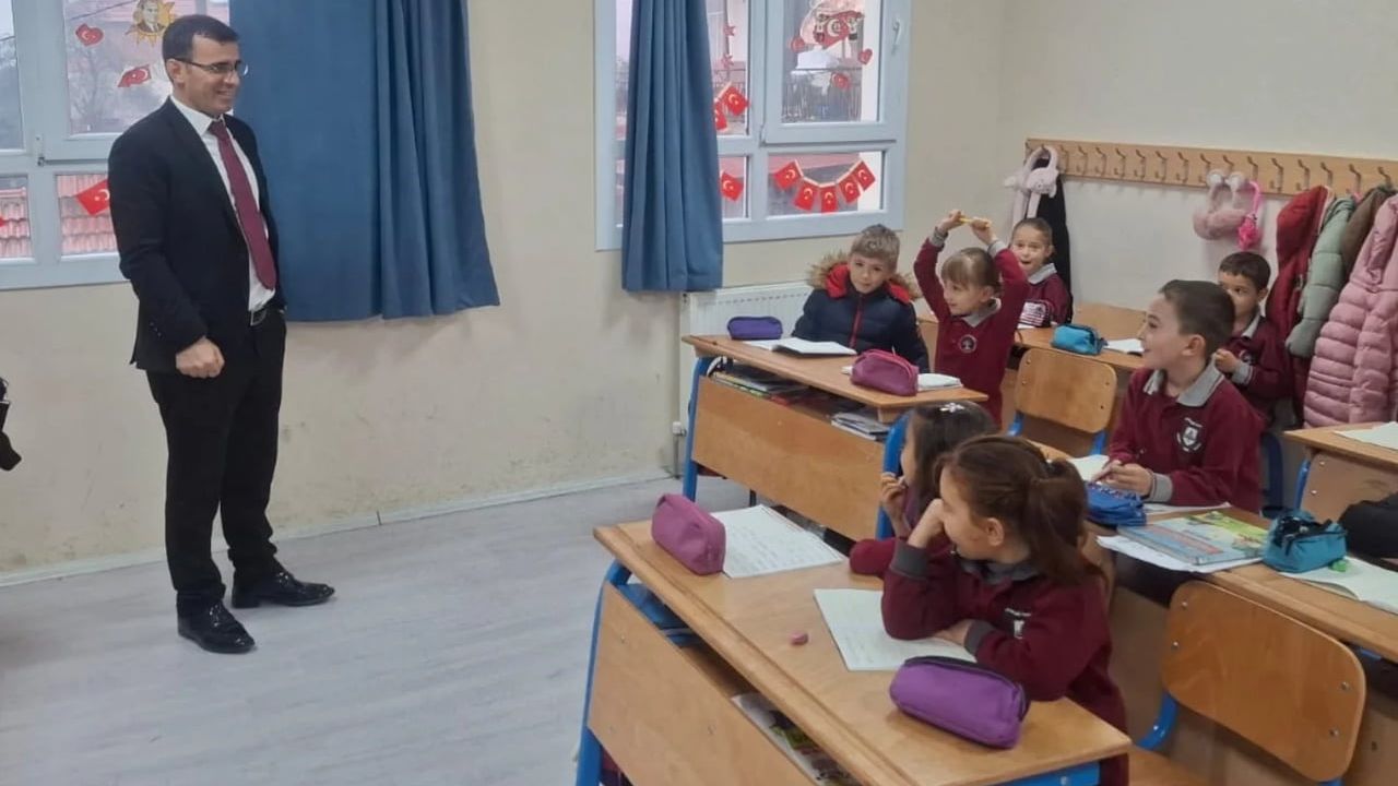 Sarıgöl Karacaali İlkokulu'nda eğitim-öğretim süreci değerlendirildi