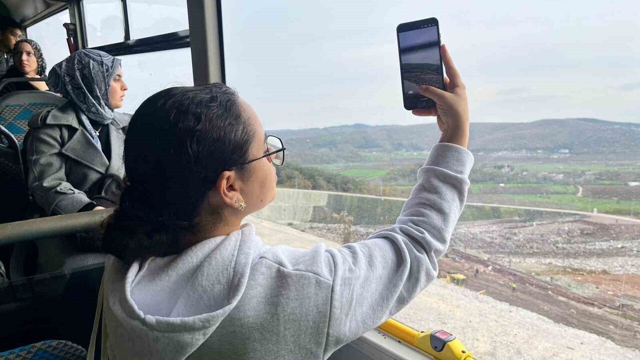 SAÜ öğrencilerine SEKAY ve SAÇEM'de atıktan enerji ve geri kazanım teknik gezisi