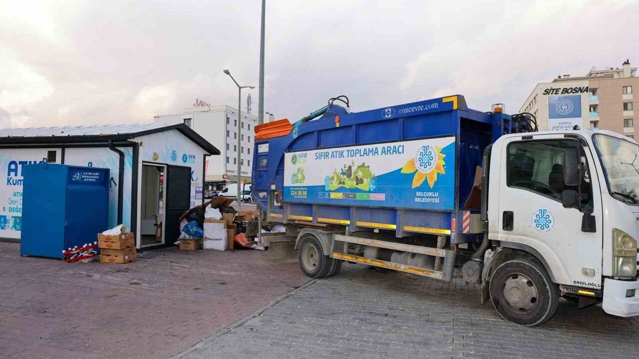 Selçuklu'da "Atık Kumbaram Projesi" sürüyor: 13.250 üye, 2.130 ton atık toplandı