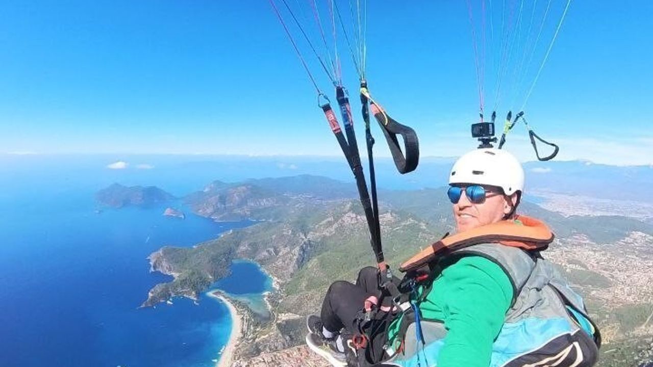 Serebral palsili Ergin Yavuzer yamaç paraşütüne başladı