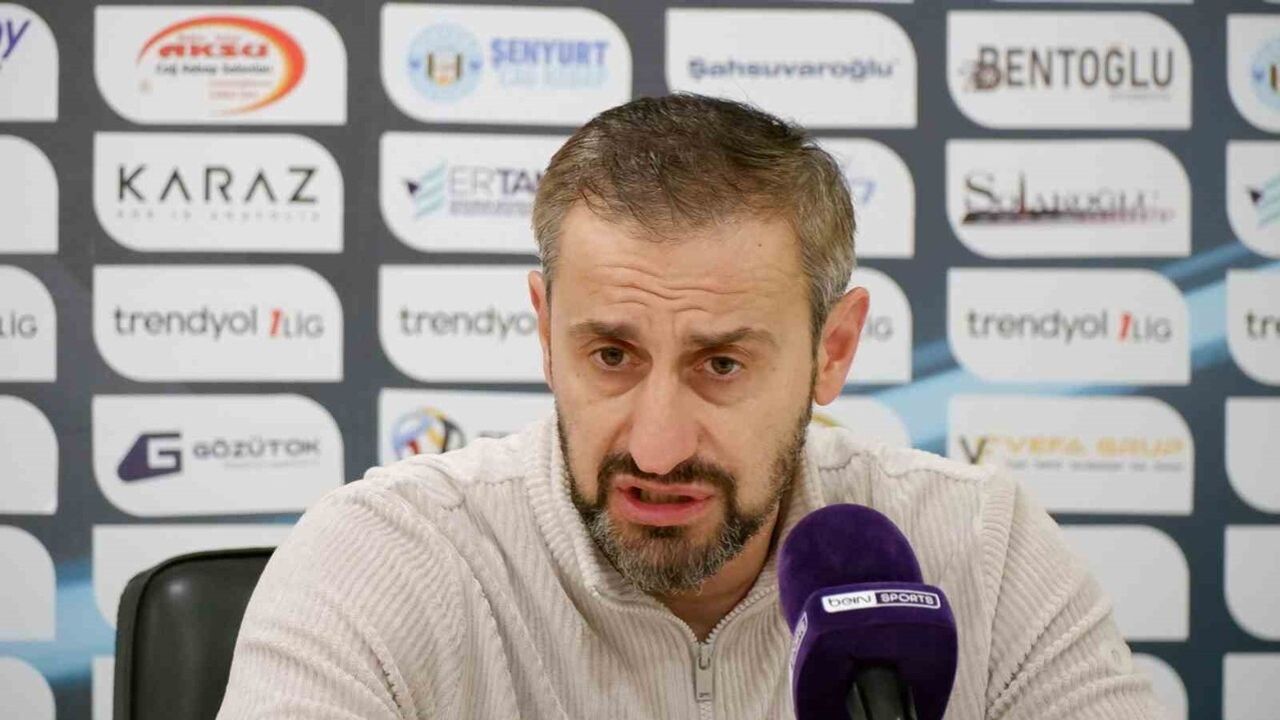 Serkan Özbalta: Oyuncuların pes etmemesi beni memnun etti