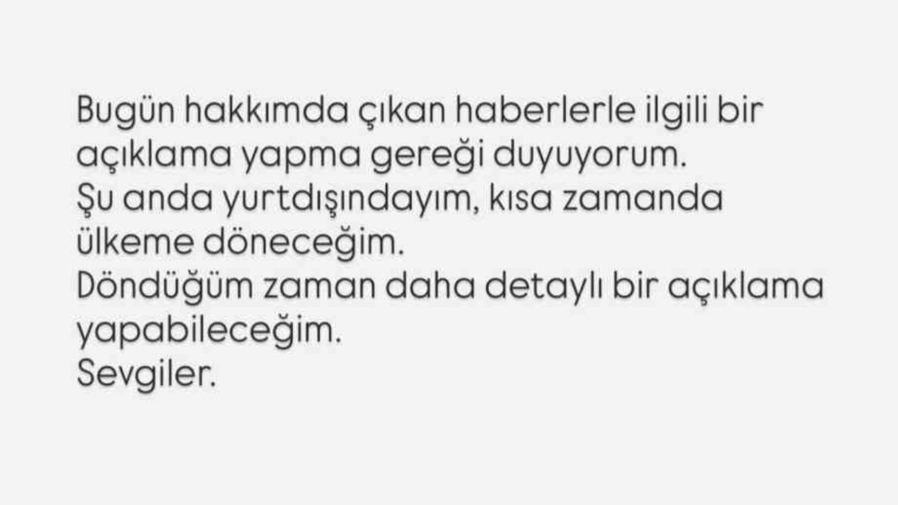 Şeyma Subaşı hakkında yakalama kararı: "Ülkeme döneceğim"