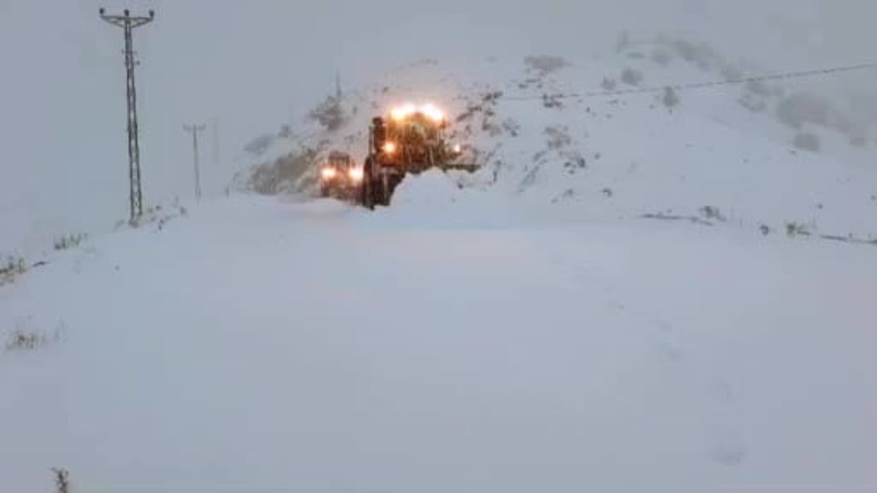 Siirt'te 45 köy yolu kar nedeniyle ulaşıma kapandı; ekipler kurtarma çalışmalarını sürdürüyor