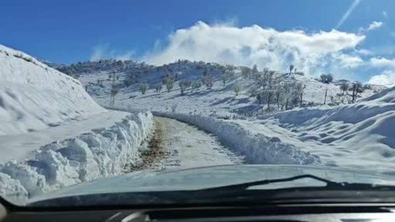 Siirt'te kar nedeniyle kapanan 45 köy yolu yeniden ulaşıma açıldı