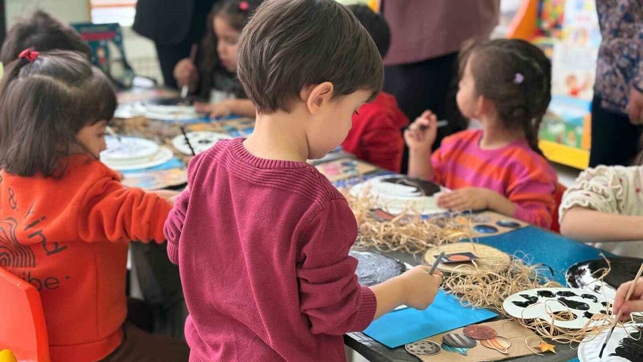 Sincan Belediyesi'nden Lavanta Kreşi'nde Uzay Temalı Etkinlik