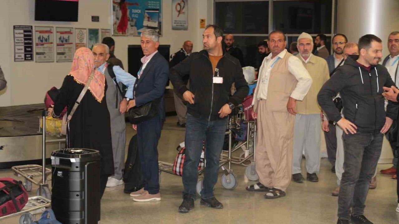 Şırnak'tan Suudi Arabistan'a ilk direkt sefer: 220 Umre yolcusu memleketine döndü