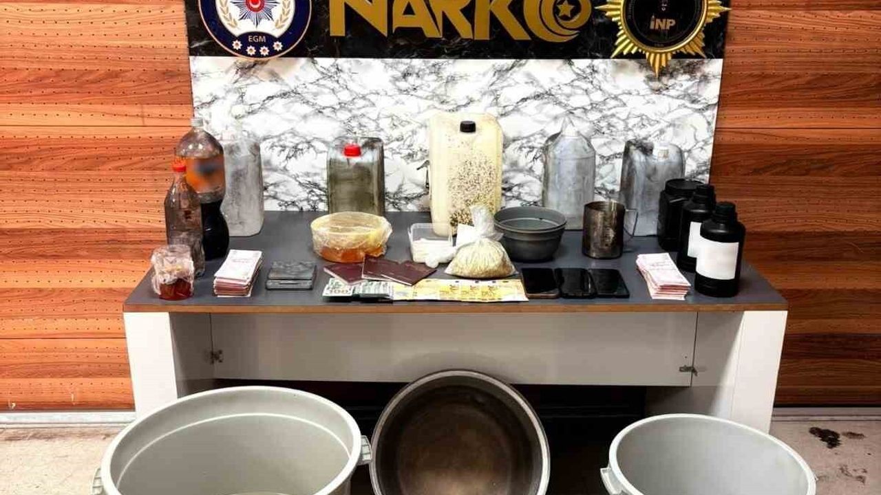 Şişli'de Uyuşturucu İmalathanesine Baskın: 97 Kilo 404 Gram Ele Geçirildi