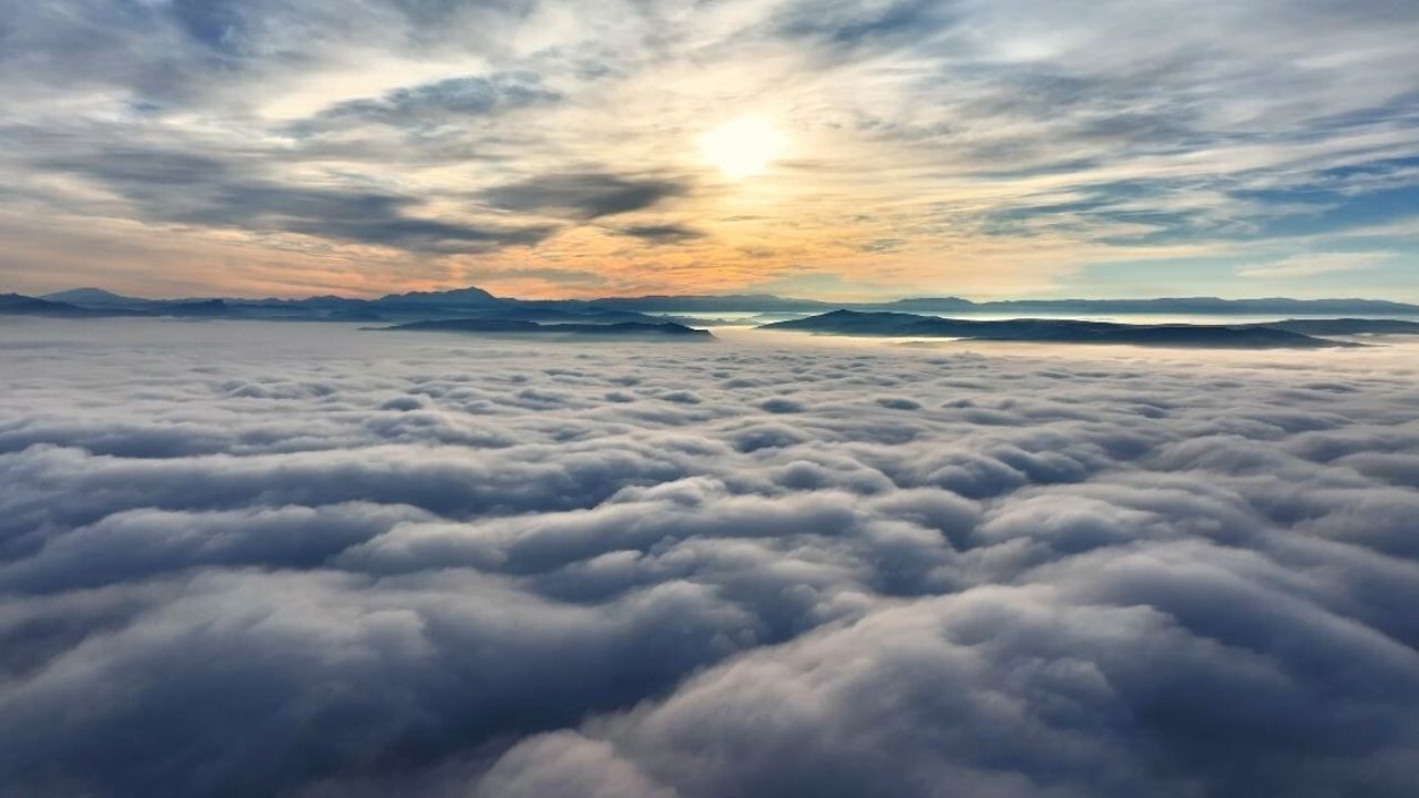 Sivas’ta yoğun sis kenti örttü; sıcaklık sıfırın altında 2 dereceye düştü