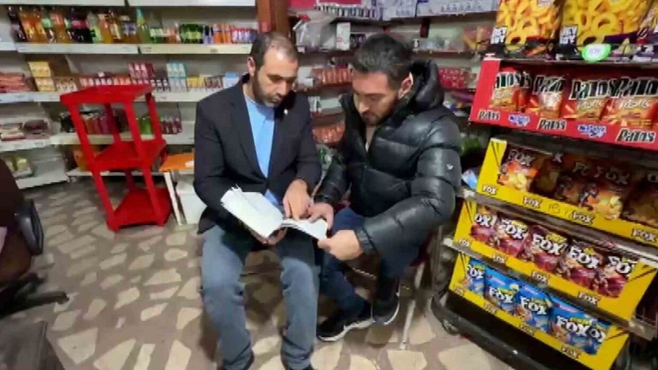 Sivas Zara'da hayırseverler 100 bin TL veresiye borcunu kapattı, defter sobada yakıldı