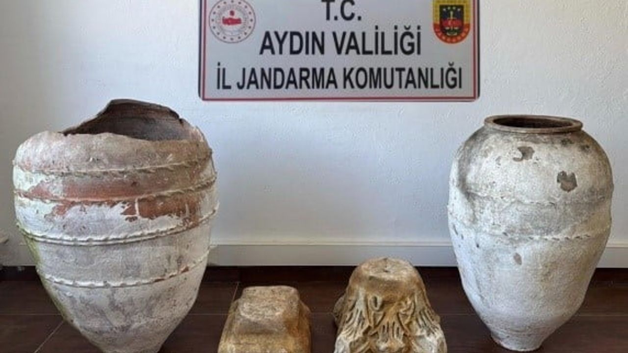 Söke'de 'Anadolu Mirası' Operasyonu: Sarıkemer'de Çok Dönemli Tarihi Eserler Ele Geçirildi