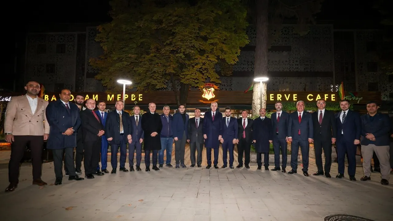 TBMM Başkanı Numan Kurtulmuş Duşanbe’de Türk iş insanlarıyla bir araya geldi