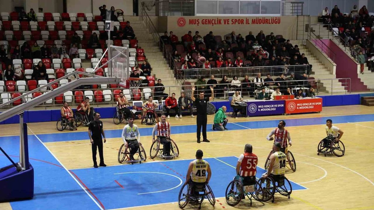 Tekerlekli Sandalye Basketbol 1. Ligi: Muş BESK, Evinde Samsun BESK’e 88-52 Yenildi