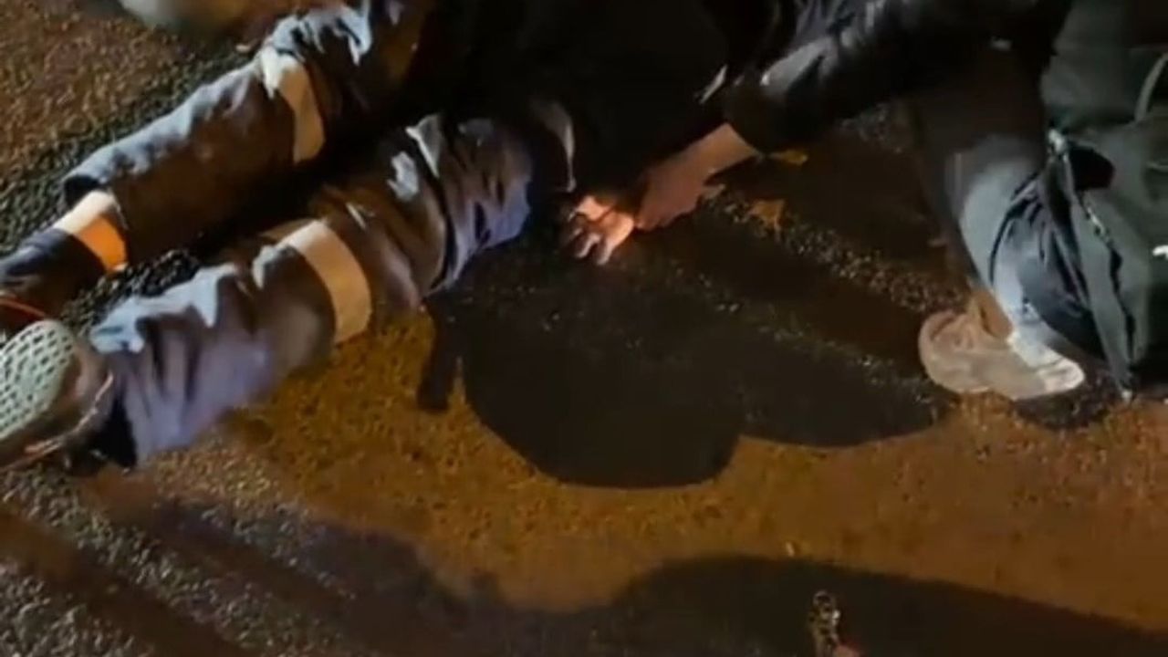 Tekirdağ'da motosikletin çarptığı yaya Süleymanpaşa'da yaralandı