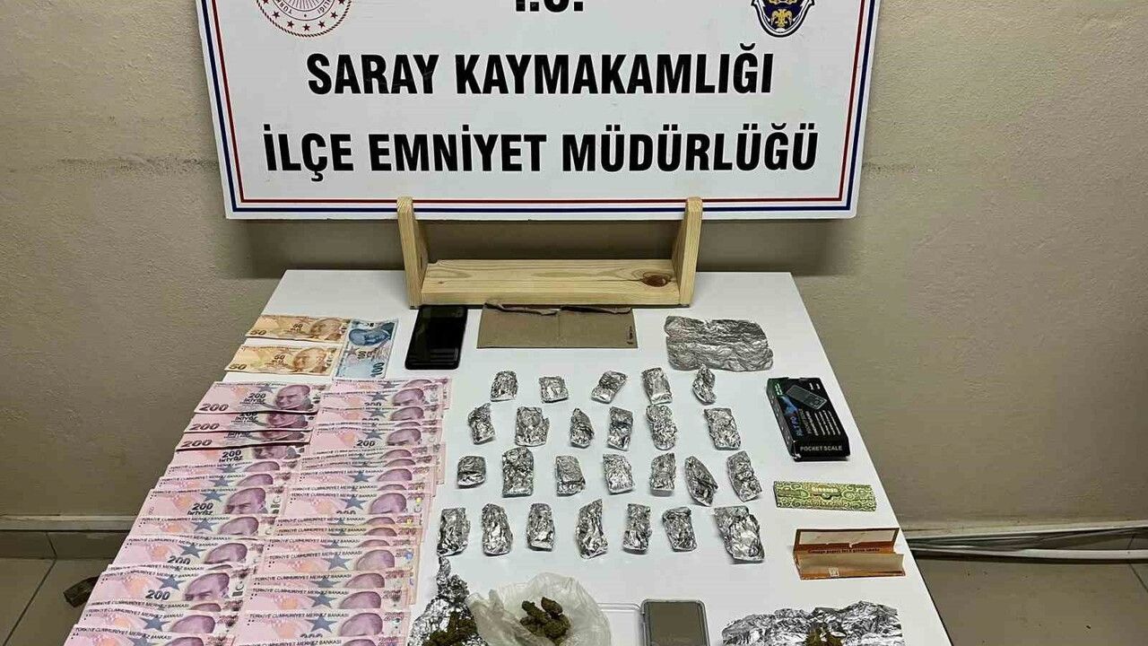 Tekirdağ'da uyuşturucu operasyonu: 1 kişi tutuklandı