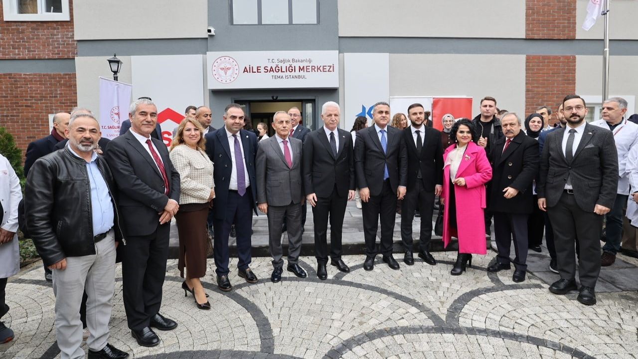 Tema İstanbul Aile Sağlığı Merkezi Tevfikbey Mahallesi'nde açıldı