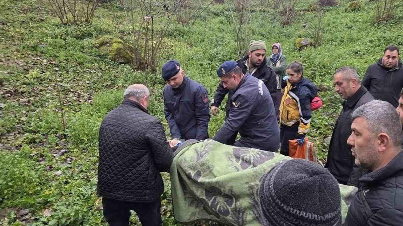 Terme'de 83 yaşındaki Alzheimer hastası kadın ormanlık alanda yaralı bulundu