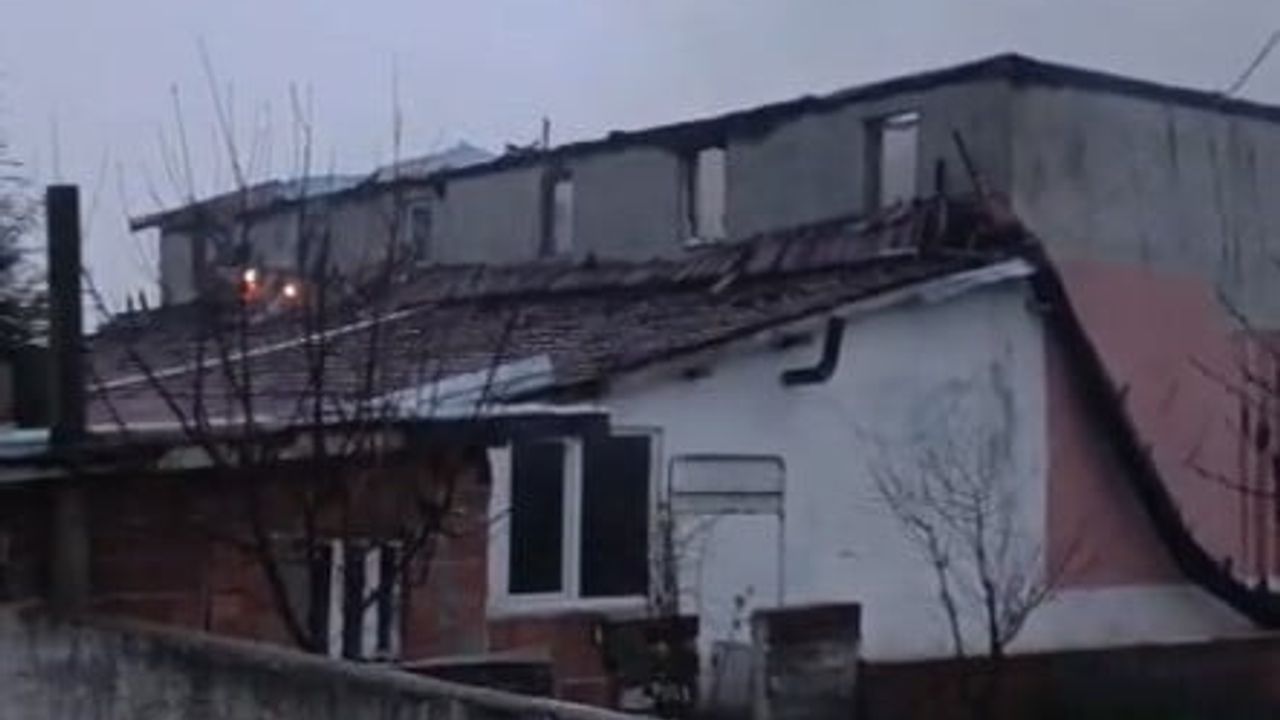 Tokat'ın Turhal ilçesinde çıkan yangında bir kadın yaşamını yitirdi