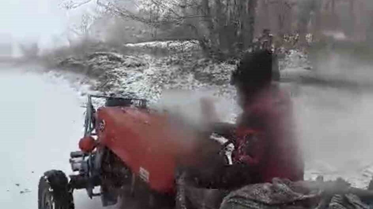 Tokat'ın yüksek kesimlerinde kar yağışı: Başçiftlik ve Reşadiye beyaza büründü